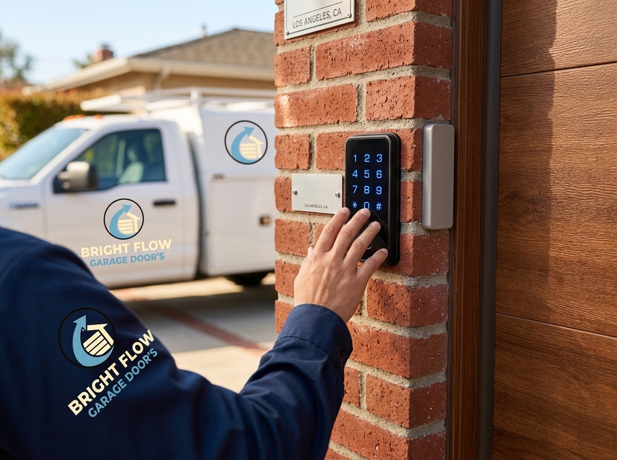 Garage Door Keypad Installation in Los Angeles