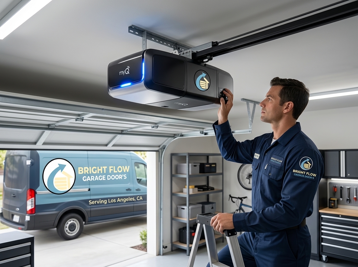 Smart WiFi Garage Door Opener in Los Angeles